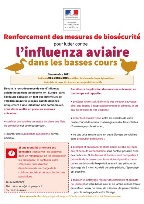 Influenza Aviaire