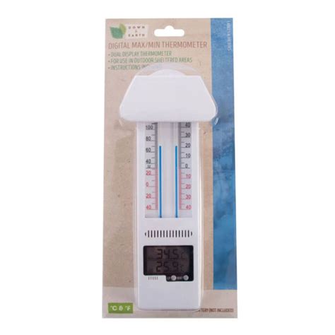 Down To Earth Digital Max Min Thermometer