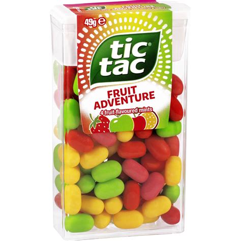 Tic Tac Fruit Adventure 49g Woolworths