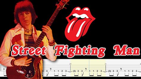 The Rolling Stones Street Fighting Man Official Bass Tabs By Bill