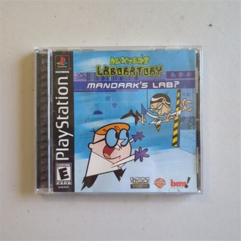 Dexters Laboratory Mandarks Lab Sony Playstation 1 2002 Ps1