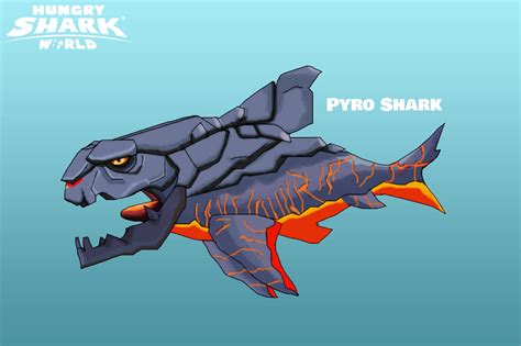 Pyro Shark Hungry Shark World Styleidea By Francoraptor2018 On