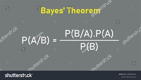 46 Bayes' Theorem Images, Stock Photos & Vectors | Shutterstock