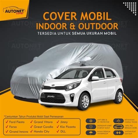 Jual Sarung Cover Selimut Mobil Kia Picanto Autonet Honda City Corolla