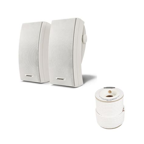 Bose 251 Wall Mount Outdoor Environmental Speakers White With