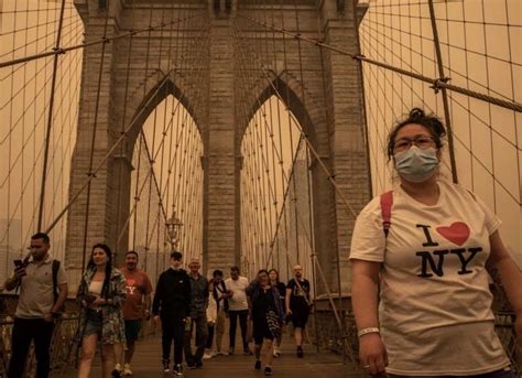 New York Avvolta Dal Fumo Degli Incendi Dago Fotogallery