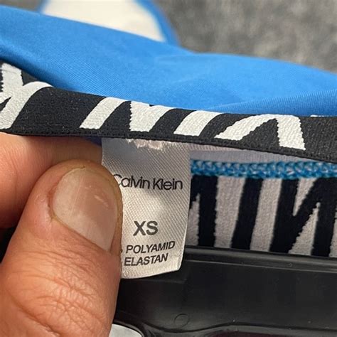 Calvin Klein Swim Calvin Klein Bikini Set Womens Blue Two Piece Swimsuit Bathsuit Pick Size