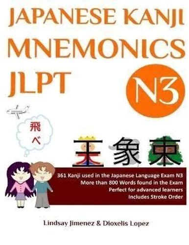 JAPANESE KANJI MNEMONICS Jlpt N3 361 Kanji Found In The Japanes