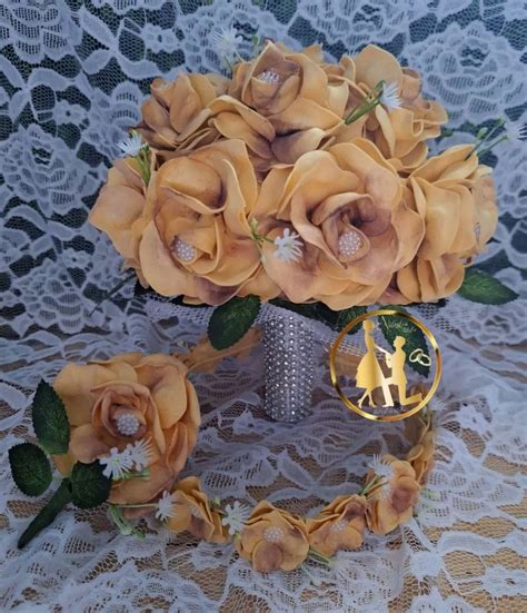 Buqu De Noiva Nude Ros Kit Elo Produtos Especiais