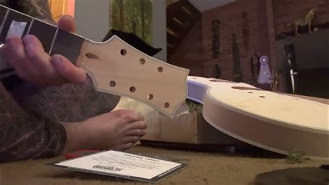 Unboxing Gkws L1 Mahogany Body 7 String Guitar Kit With Rosewood