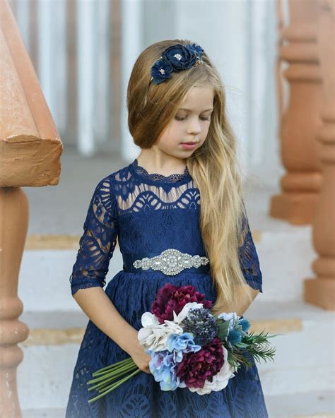 Sale Lace Flower Girl Dress Burgundy Lace Flower Girl Dress Etsy