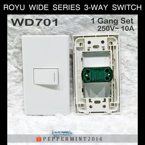 Royu Wide Series 3 Way Switch WD701 Conjunction Wiring Electrical