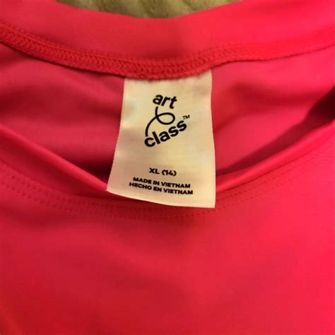 Art Class Swim Girls Art Class Piece Hot Pink Swim Shirt And