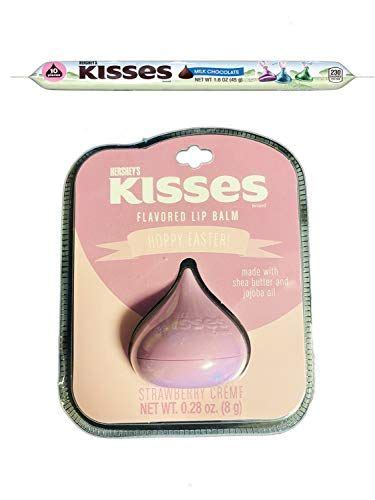 Black Friday Hershey S Kisses Lip Balm And Milk Chocolate Set Strawberry Flavored Lip Balm A