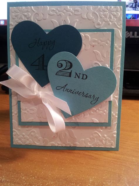 Homemade Anniversary Cards For Parents From Daughter Handmade Design Talk