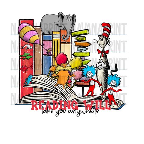 Reading Will Take You Anywhere DTF Transfer – NavAna Printing Services