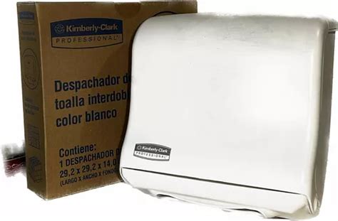 Despachador Toalla Interdoblada Kimberly Clark Blanco En Venta En