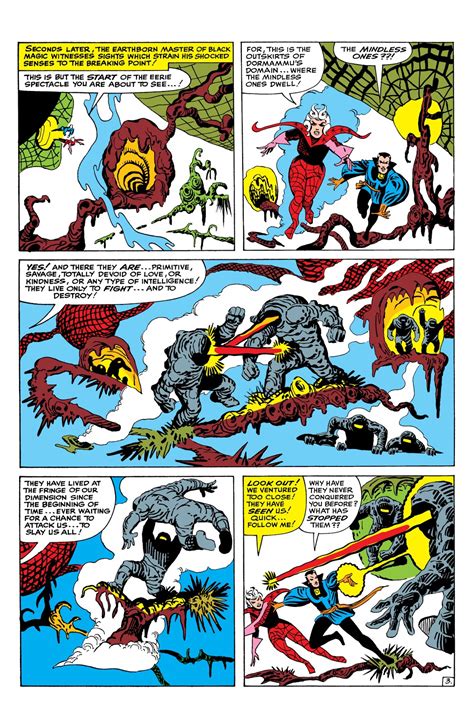 Steve Ditko Stuff Duel With The Dread Dormammu Strange Tales