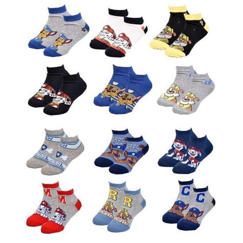 Chaussettes Enfant Licence Pat Patrouille Fantaisie Pack De Paires