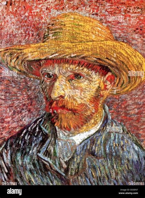 Self Portrait Vincent Van Gogh 1887 Fotos Und Bildmaterial In Hoher