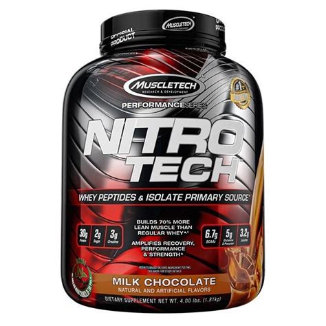 MUSCLETECH NITRO TECH PERFORMANCE SERIES 4LB Sports One International