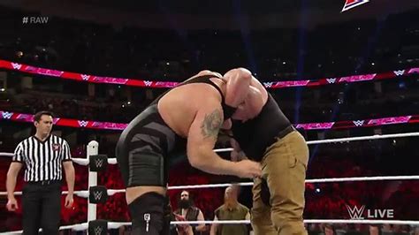 Big Show Vs Braun Strowman Raw February 15 2016 Video Dailymotion