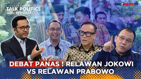 Magnet Gibran Jadi Jurkam Ganjar Relawan Prabowo Debat Tidak Terima