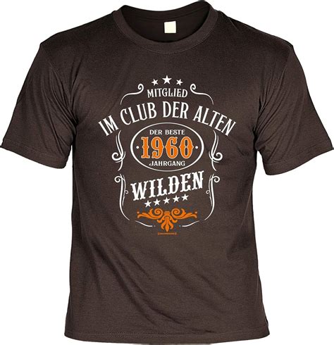 Cooles T Shirt Zum 60 Geburtstag T Shirt Mit Urkunde 1960 Jahrgang