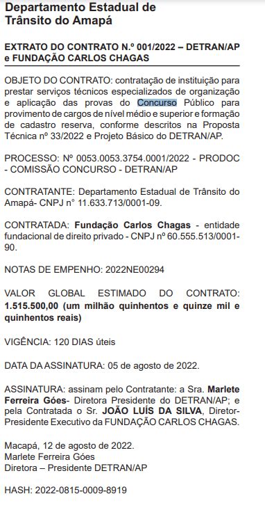 Concurso Detran Ap Banca Contratada Veja Descubra A Emo O Das