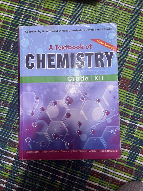 Chemistry Class 12 Sajha Kitab