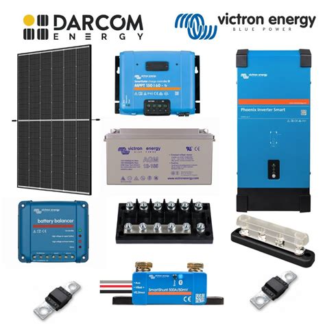 Sistem Fotovoltaic Victron Energy Off Grid 1600W Stocare AGM