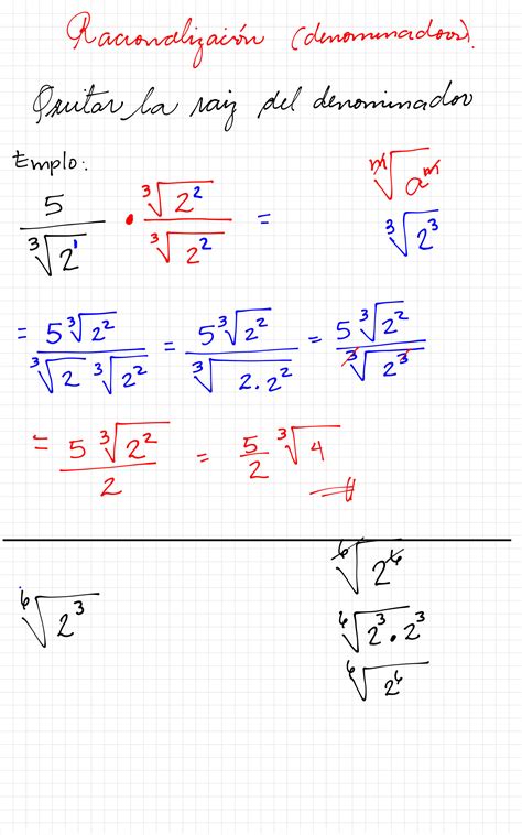 Solution Racionalizaci N Y Proporcionalidad Studypool