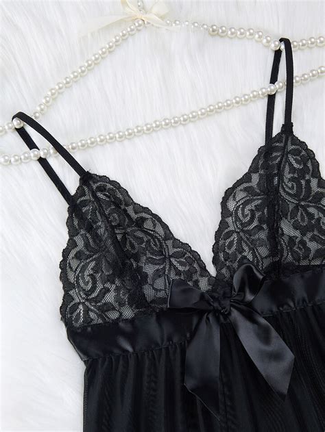 Babydoll Lingerie Underwear Sexy Women S Nightwear Dress Lace Sleepwear G String Ebay