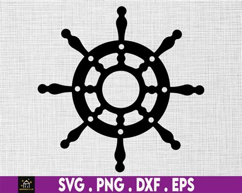 Ship Wheel Svg Png Nautical Svg Anchor Svg Cruise Svg Boat Etsy