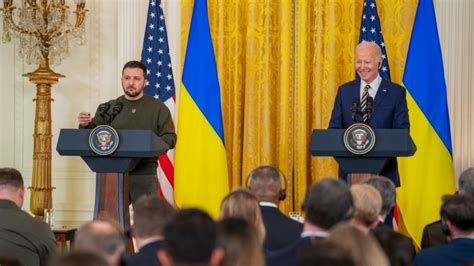 La Rencontre La Maison Blanche Entre Joe Biden Et Volodymyr Zelensky