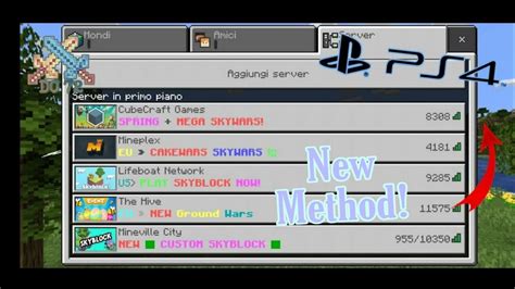Come Entrare Nei Server Nuovo Metodo Youtube