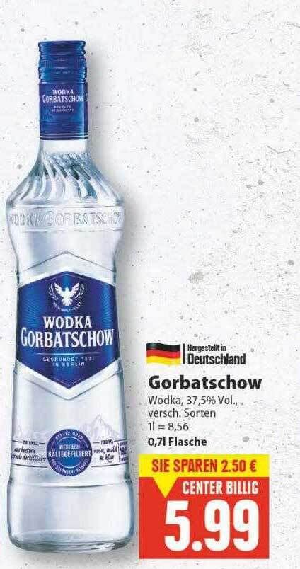 Gorbatschow Wodka Angebot Bei E Center