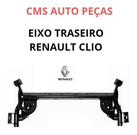 Eixo Traseiro Renault Clio Buchas Parcelamento Sem Juros