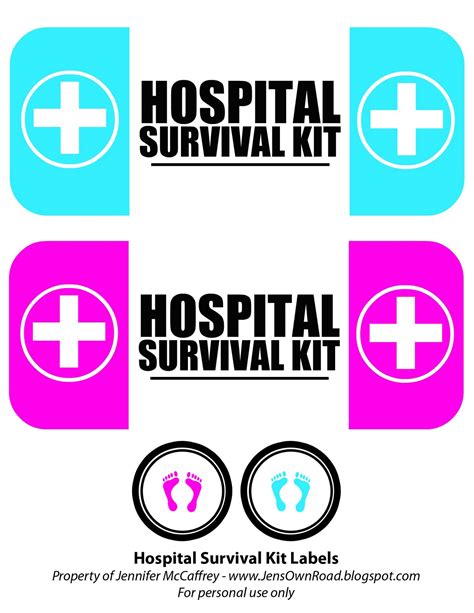 Sprinkled With Love Hospital Survival Kit For New Mommys With