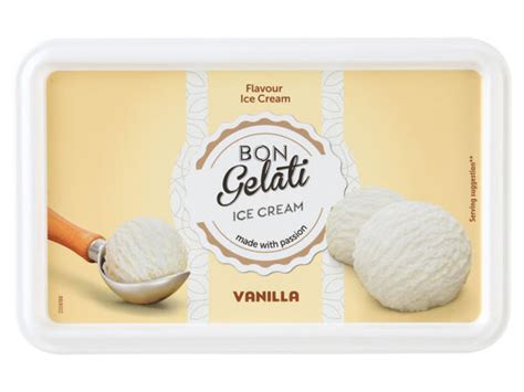 Bon Gelati R Gelado Sabor A Baunilha Lidl Portugal Specials Archive