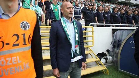 Adnan Örnek Bursaspor dan istifa ettiğini açıkladı Bursaspor