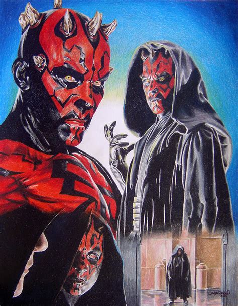 Darth Maul Painting By Joseph Christensen