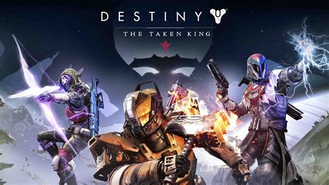 Destiny The Taken King Expansion Characters UHD 4K Wallpaper | Pixelz