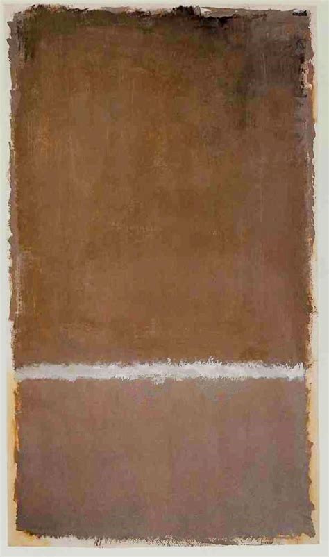 Dailyrothkomark Rothko Untitled 1969 Acrylic On Paper Mounted On