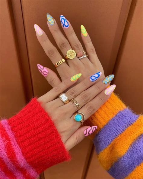 Uñas Pic And Mix La Tendencia Que No Sabías Que Necesitabas Es La Moda