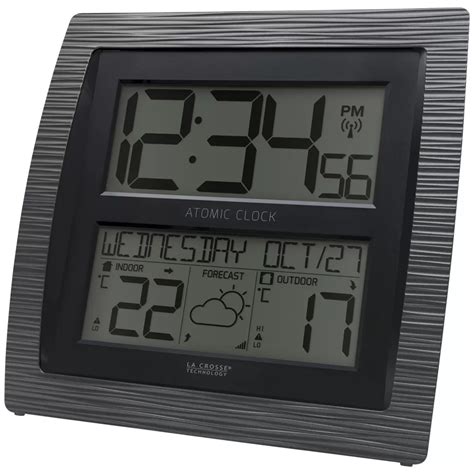 La Crosse Technology Digital Clock with Weather Station C75723-AU