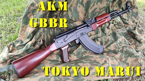 Airsoft Tokyo Marui Gas Blowback AKM ENG Sub YouTube