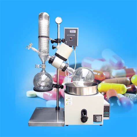 Toption 3l Rotary Evaporator Distillation Built In Automatic Check Valve With Vacuum Pump