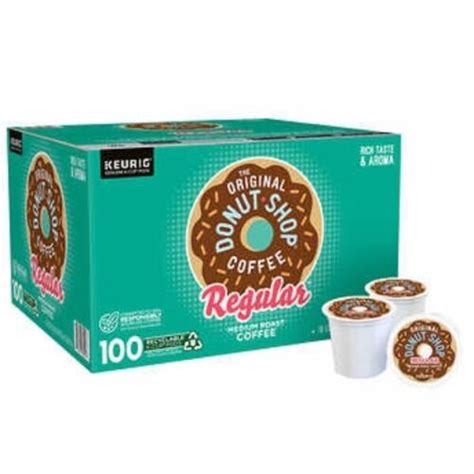 Keurig The Original Donut Shop Medium Roast Coffee Reg K Cup Pods 100