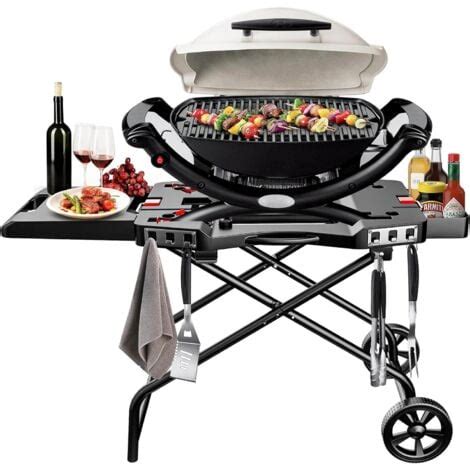 Gftime Chariot Portable Pour Barbecues Gaz Weber Q Q Series